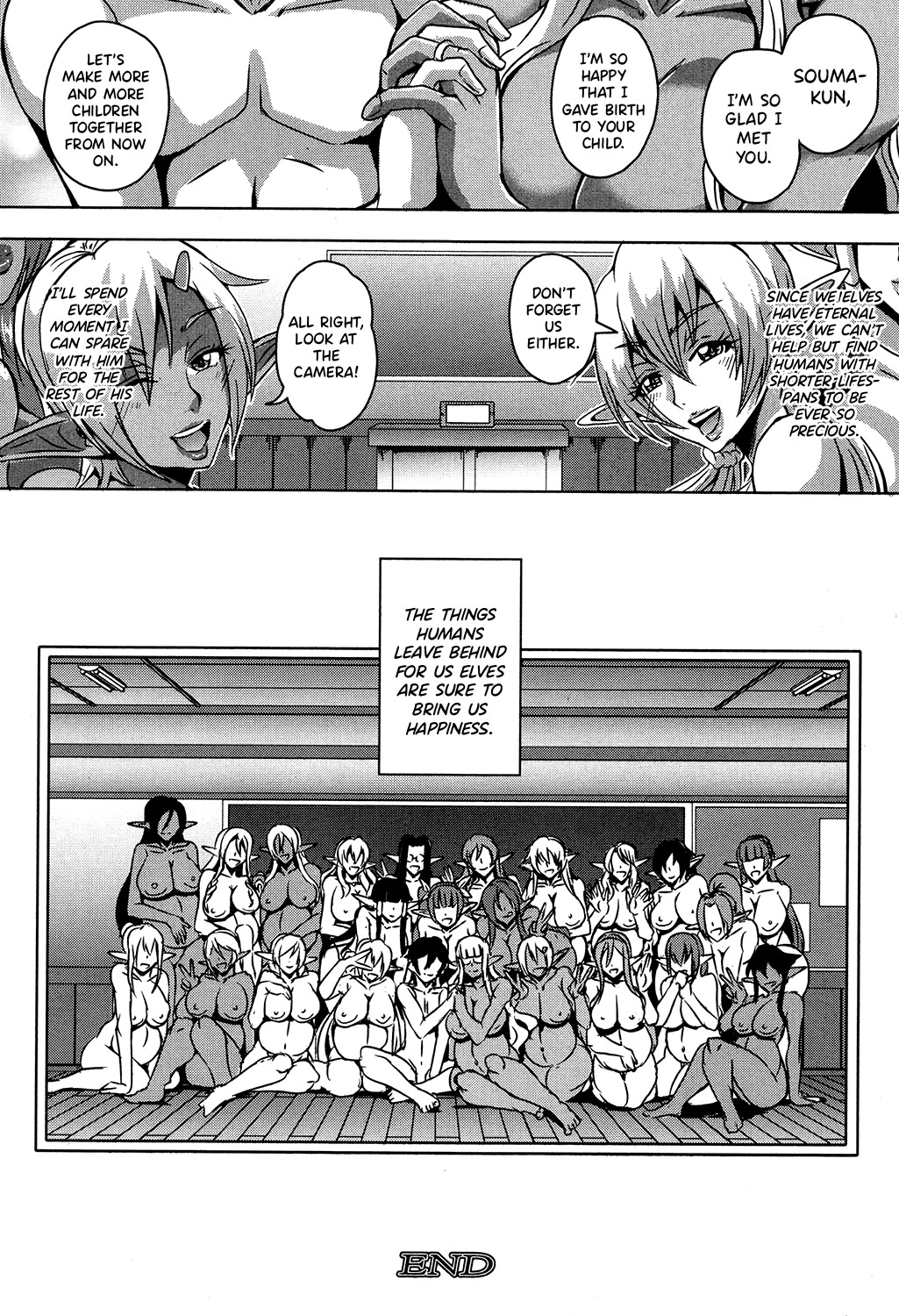 Hentai Manga Comic-Elf Harem Academia - Baby Making In a Southern Country Lodge-Read-44